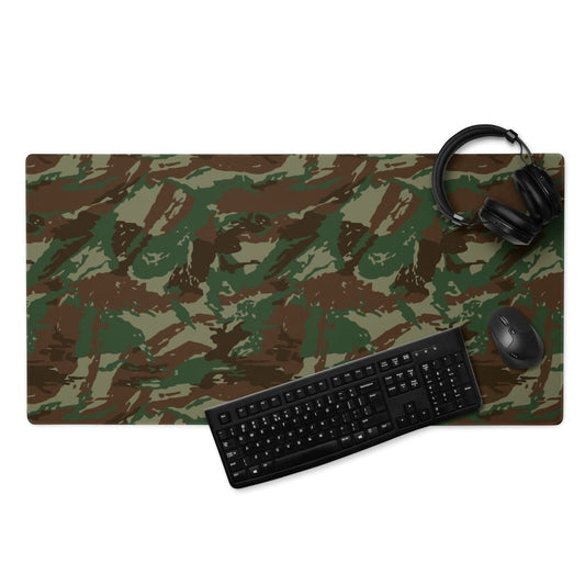 South African Defense Force (SADF) 32 Battalion Wet Season CAMO Gaming mouse pad - 36″×18″