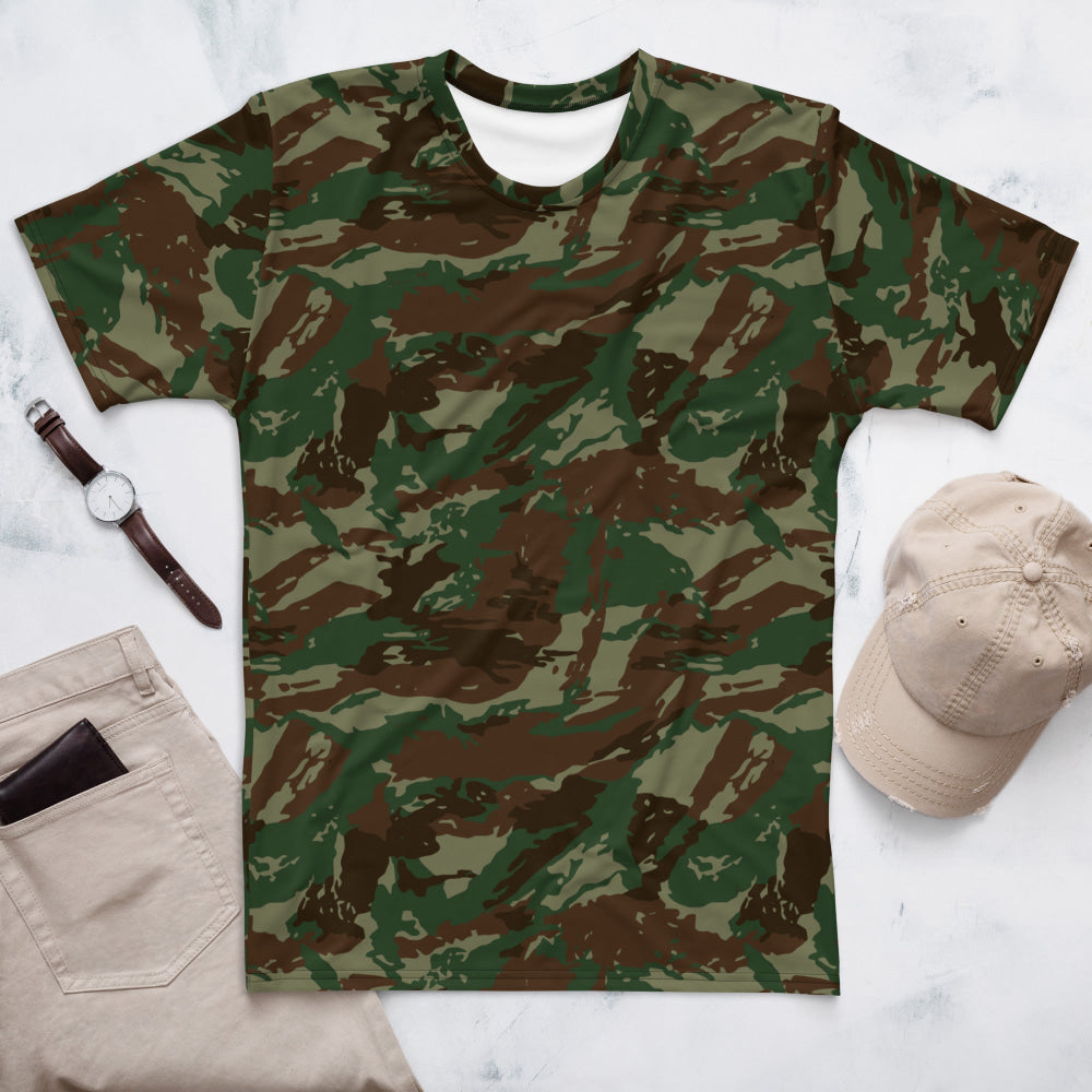 South African Defense Force (SADF) 32 Battalion Wet Season CAMO Men’s t-shirt - XS - Mens T-Shirt