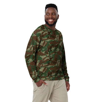 South African Defense Force (SADF) 32 Battalion Wet Season CAMO Unisex Sweatshirt