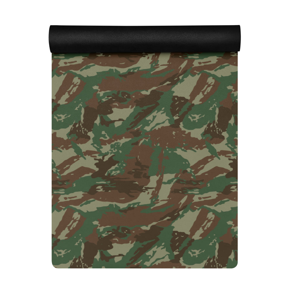 South African Defense Force (SADF) 32 Battalion Wet Season CAMO Yoga mat