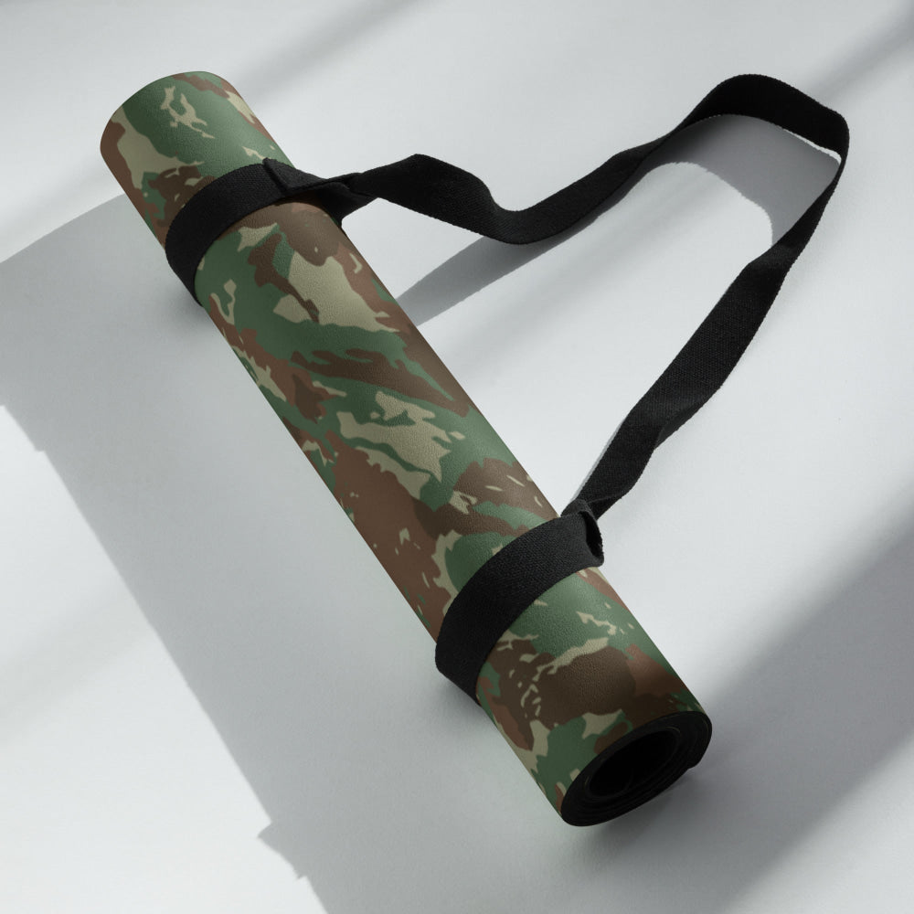 South African Defense Force (SADF) 32 Battalion Wet Season CAMO Yoga mat - Mat