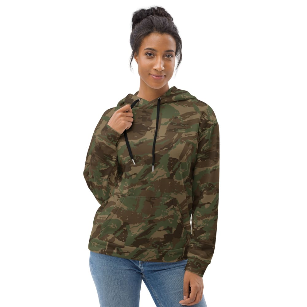 South African Defense Force (SADF) 32 Battalion Winter CAMO Unisex Hoodie
