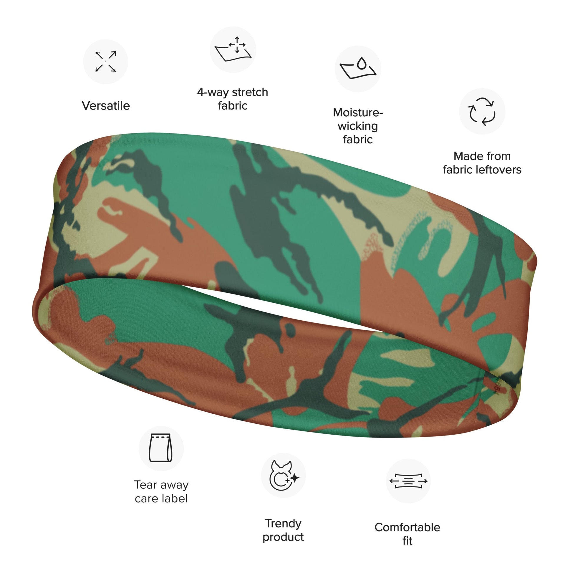 South African DPM Special Forces CAMO Headband - M - Headbands