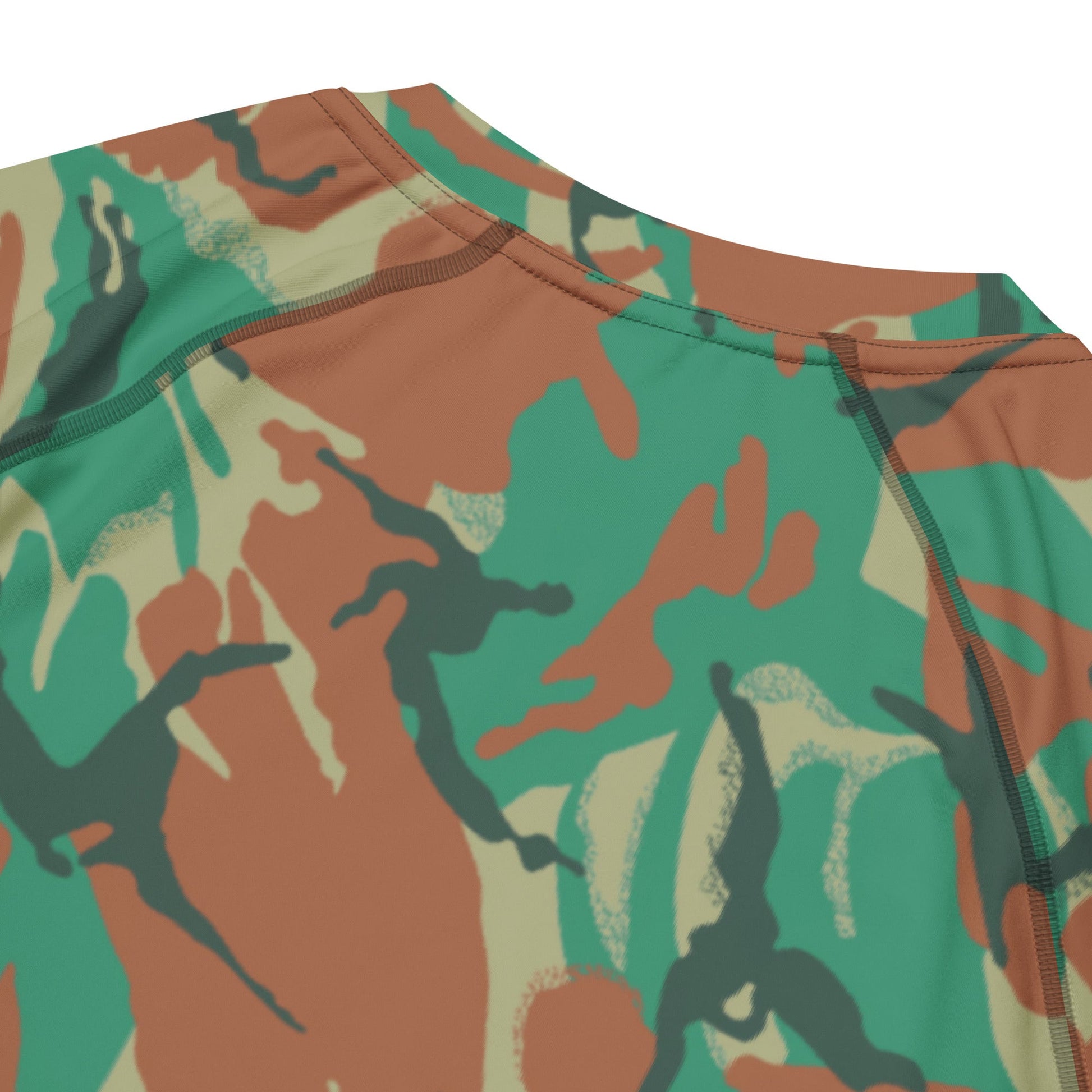 South African DPM Special Forces CAMO Mens Short-Sleeve Rash Guard - Short-sleeve Guards