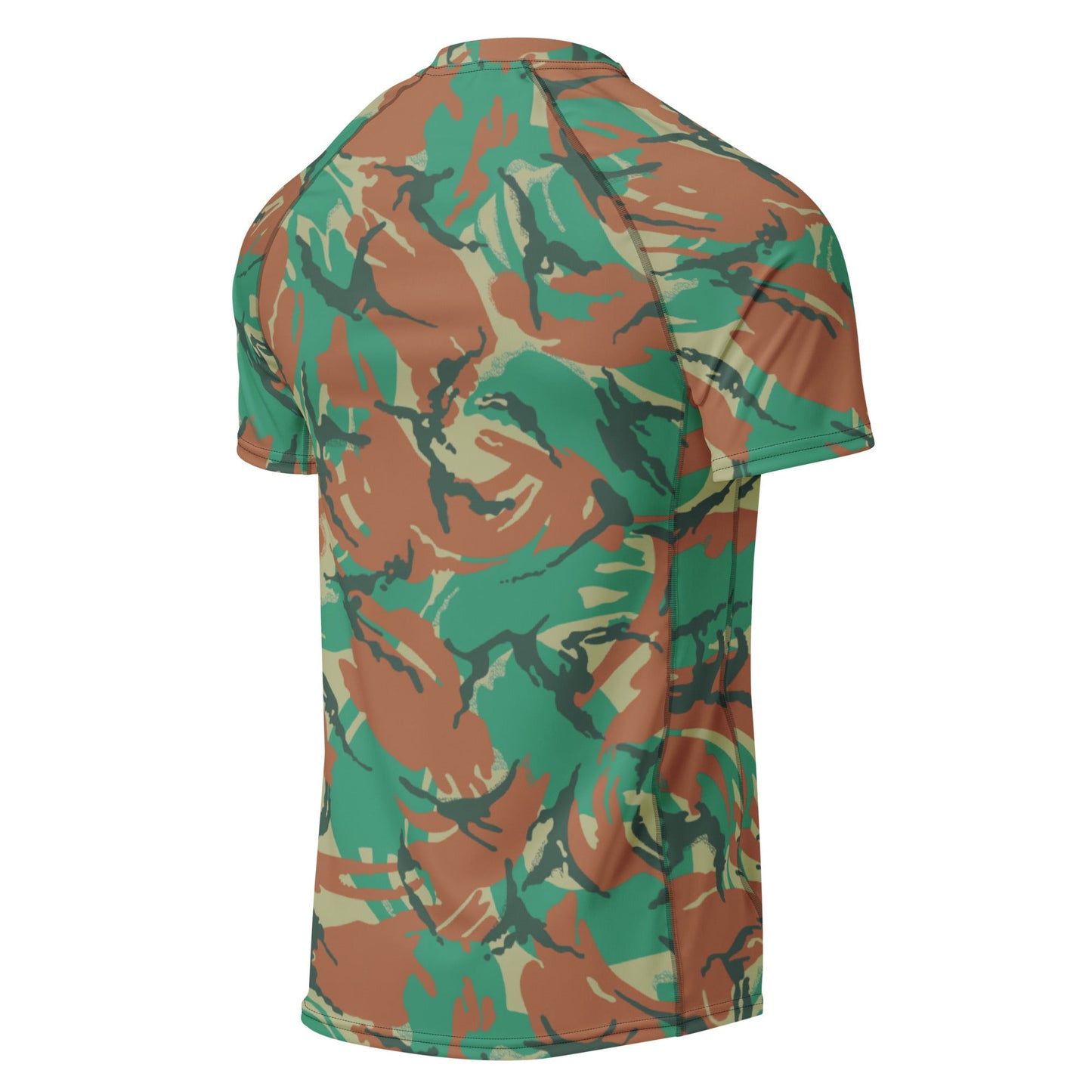 South African DPM Special Forces CAMO Mens Short-Sleeve Rash Guard - Short-sleeve Guards