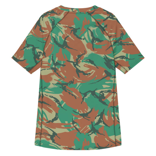 South African DPM Special Forces CAMO Mens Short-Sleeve Rash Guard - Short-sleeve Guards