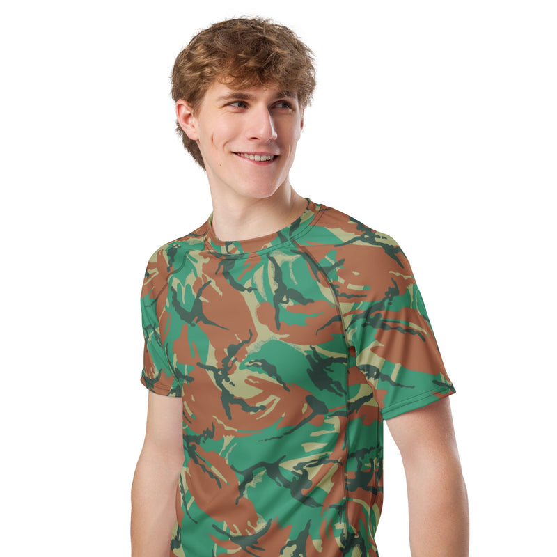 DPM South African Special Forces CAMO Mens Short-Sleeve Rash Guard