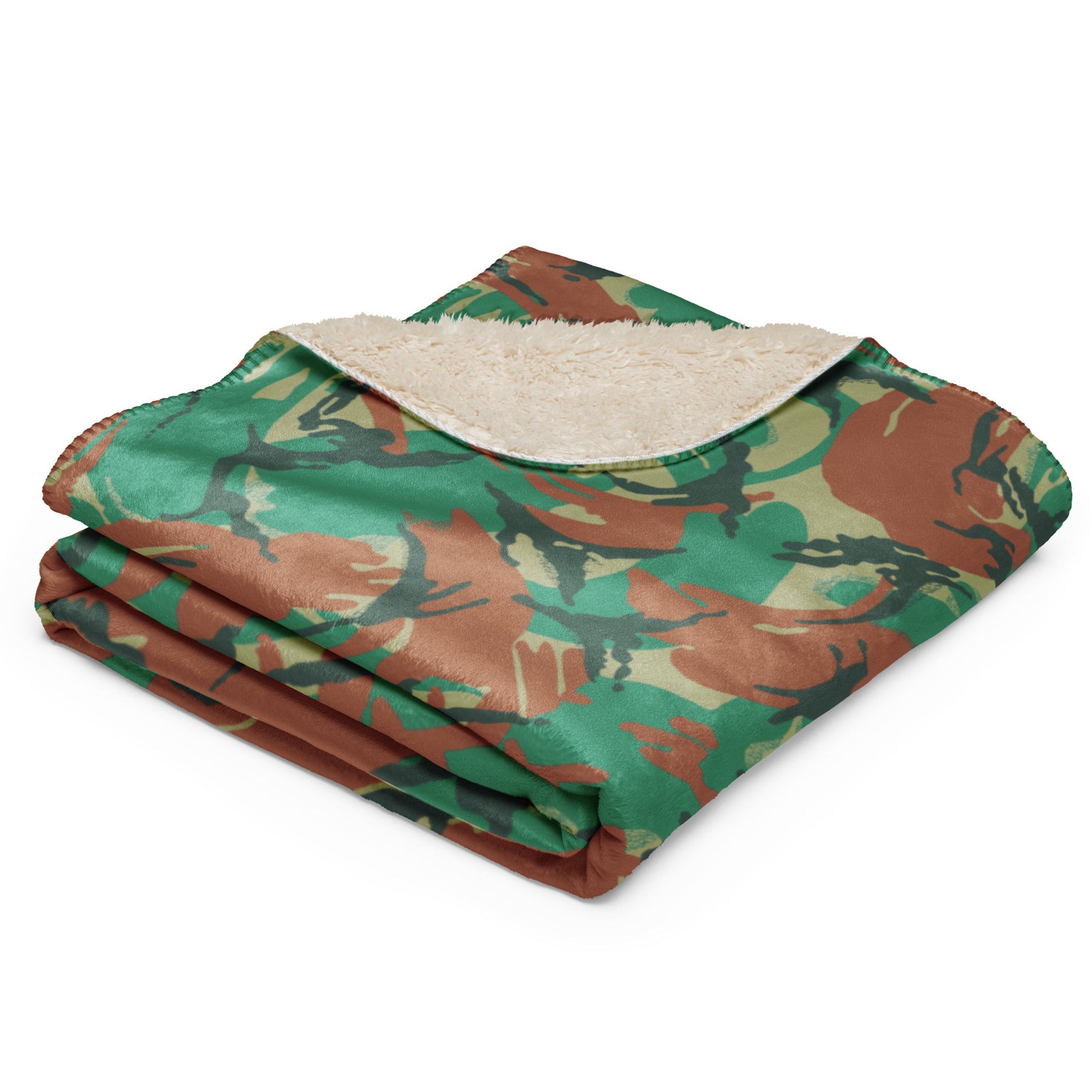 South African DPM Special Forces CAMO Sherpa blanket - Blankets