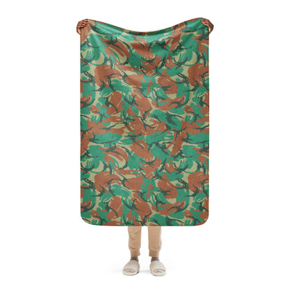 South African DPM Special Forces CAMO Sherpa blanket - 37″×57″ - Blankets