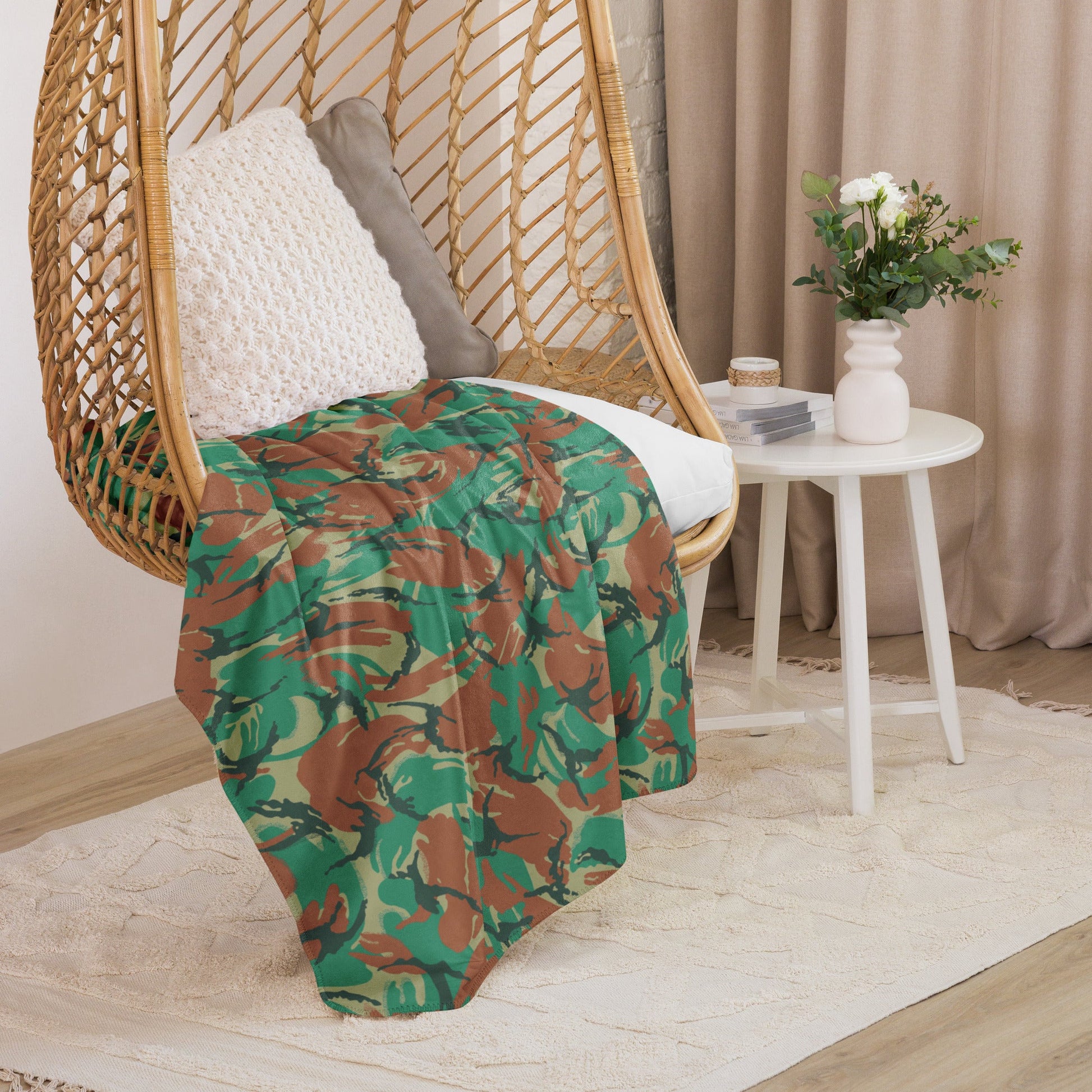 South African DPM Special Forces CAMO Sherpa blanket - Blankets