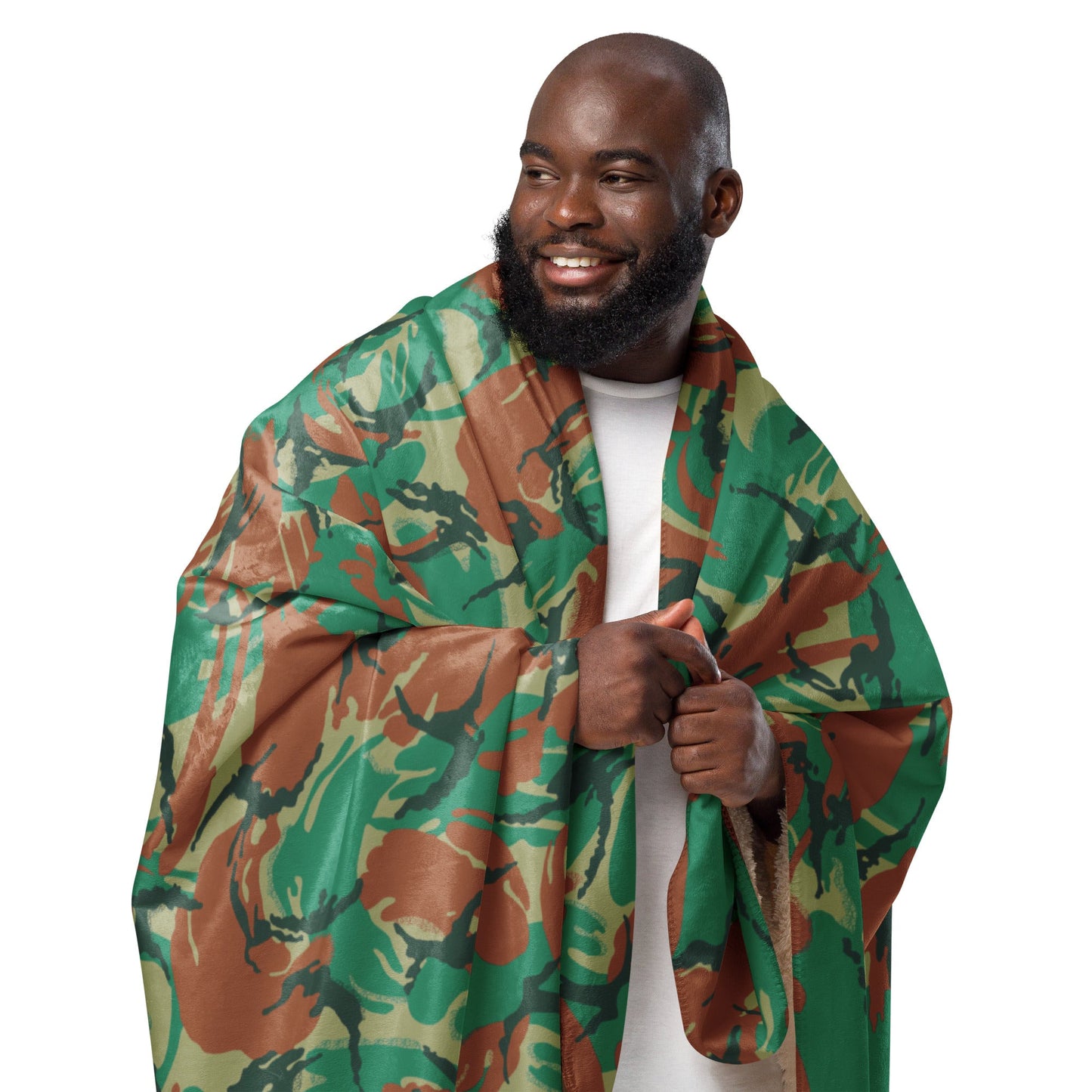 South African DPM Special Forces CAMO Sherpa blanket - Blankets