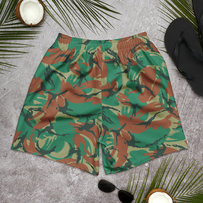 South African DPM Special Forces CAMO Unisex Athletic Long Shorts
