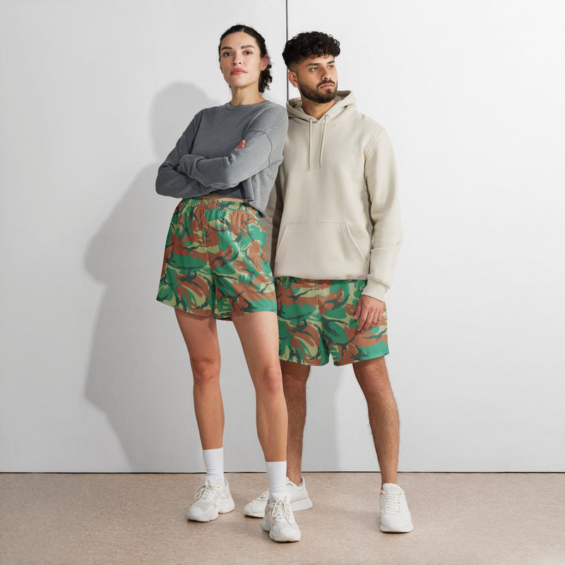 DPM South African Special Forces CAMO Unisex Athletic Long Shorts
