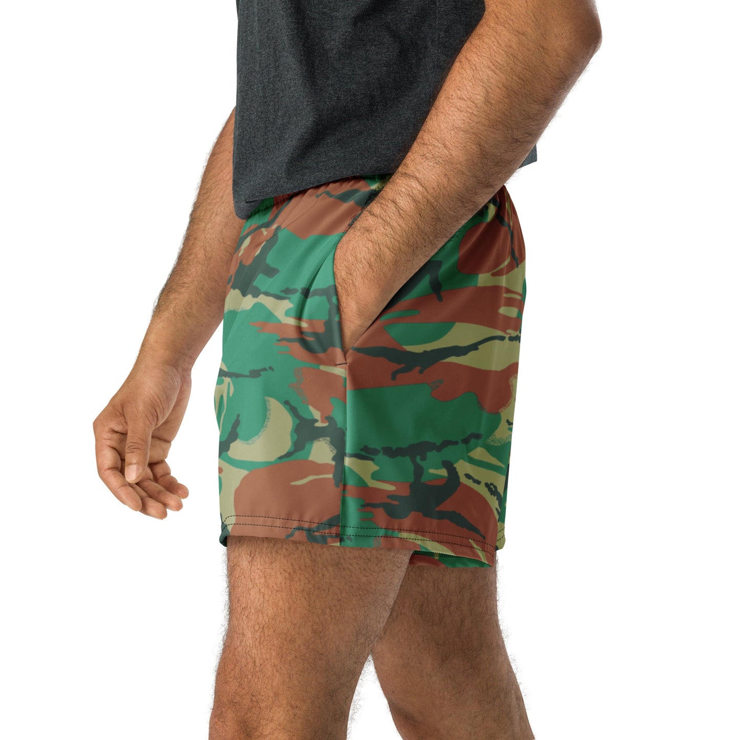 South African DPM Special Forces CAMO Unisex Athletic Shorts - XS