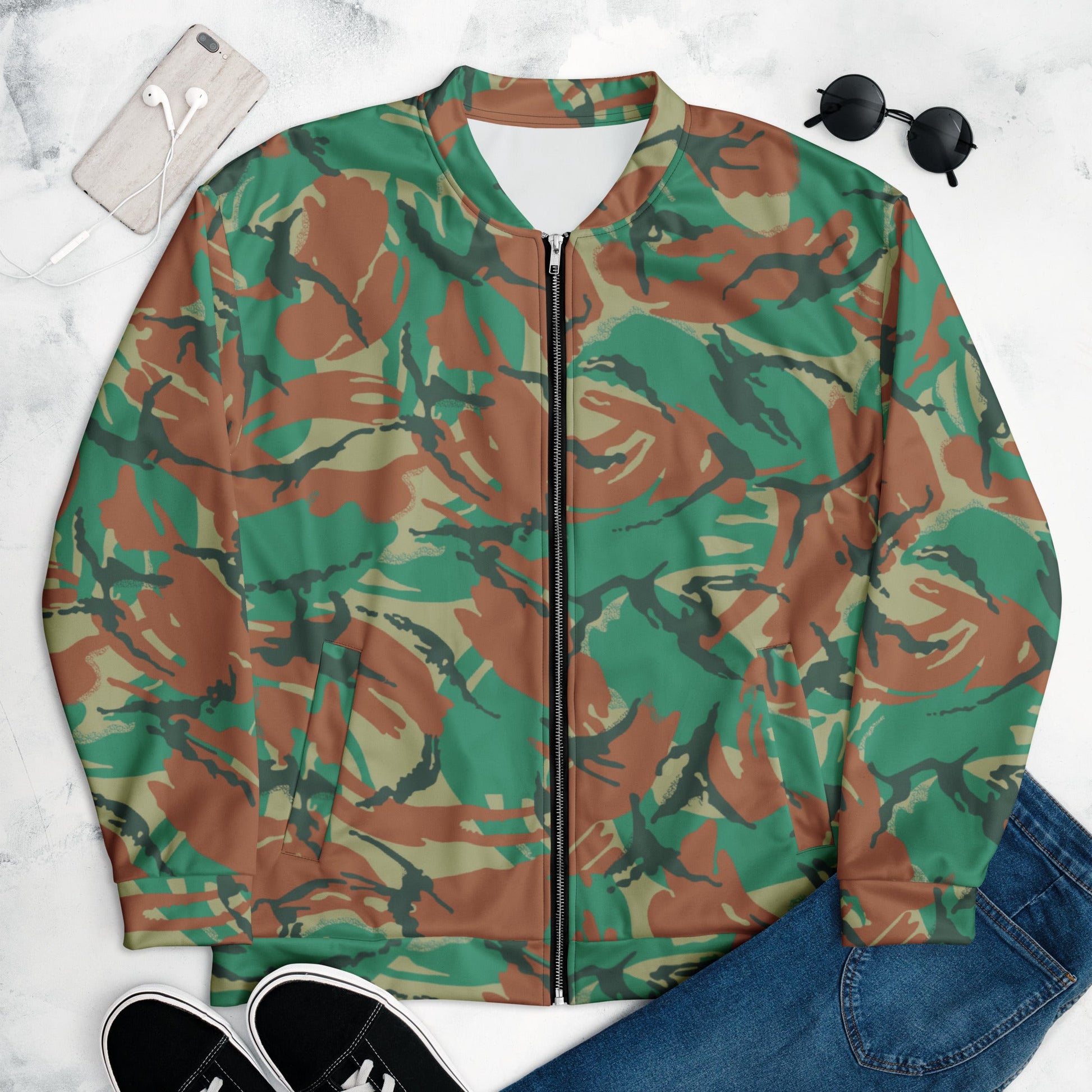 South African DPM Special Forces CAMO Unisex Bomber Jacket - Jackets