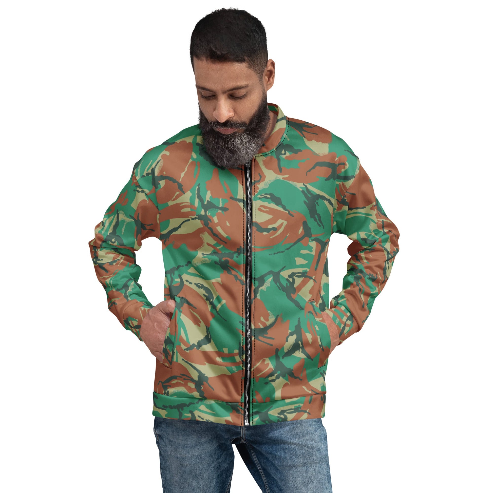 South African DPM Special Forces CAMO Unisex Bomber Jacket - XS - Jackets