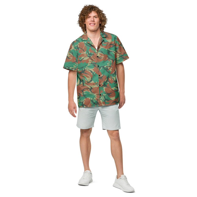 DPM South African Special Forces CAMO Unisex Short-Sleeve Button Shirt - Button-Up