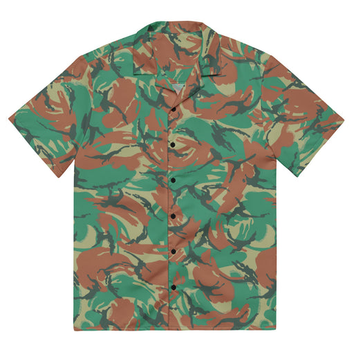 DPM South African Special Forces CAMO Unisex Short-Sleeve Button Shirt - 2XS - Button-Up