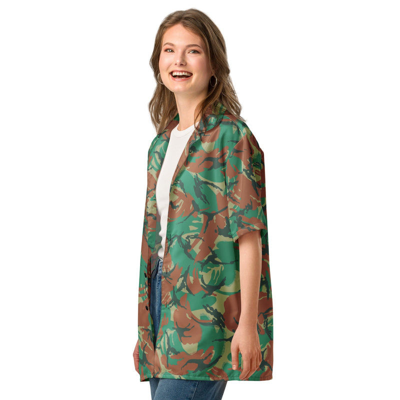 DPM South African Special Forces CAMO Unisex Short-Sleeve Button Shirt - Button-Up