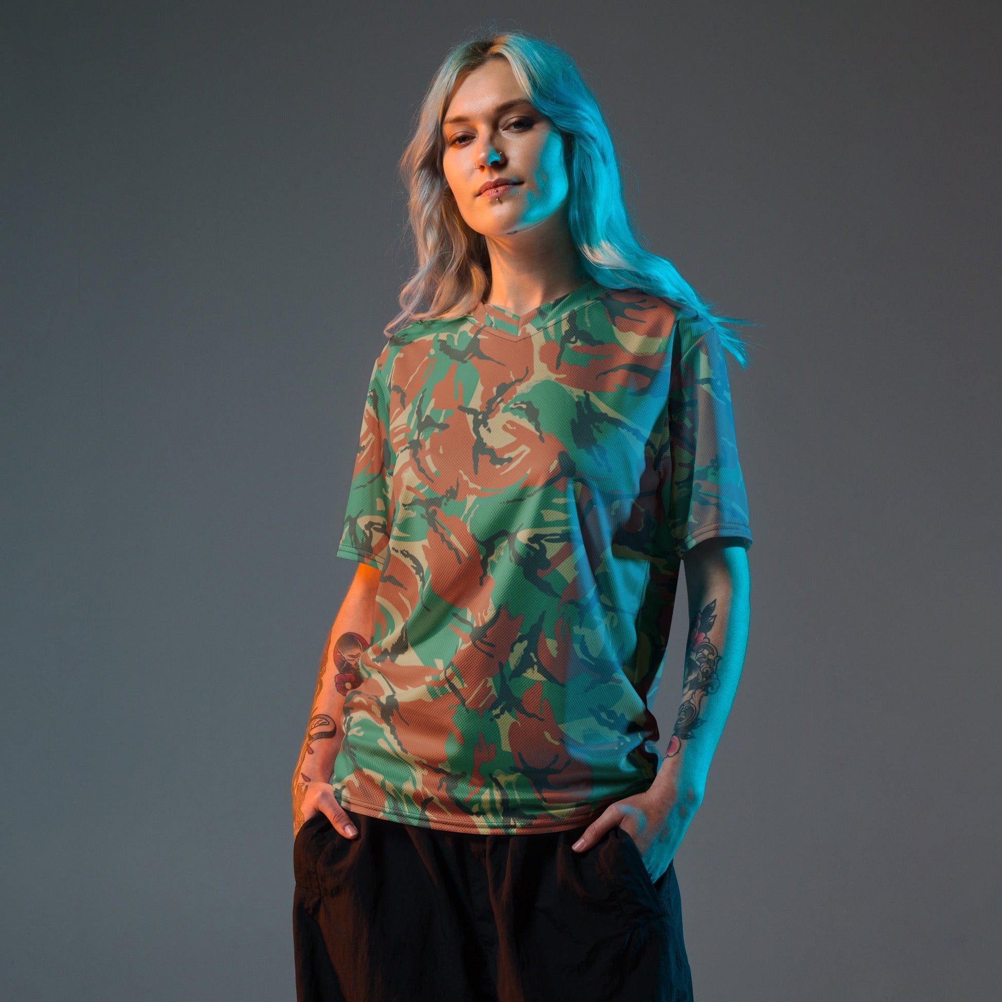 South African DPM Special Forces CAMO unisex sports jersey - Sports Jerseys