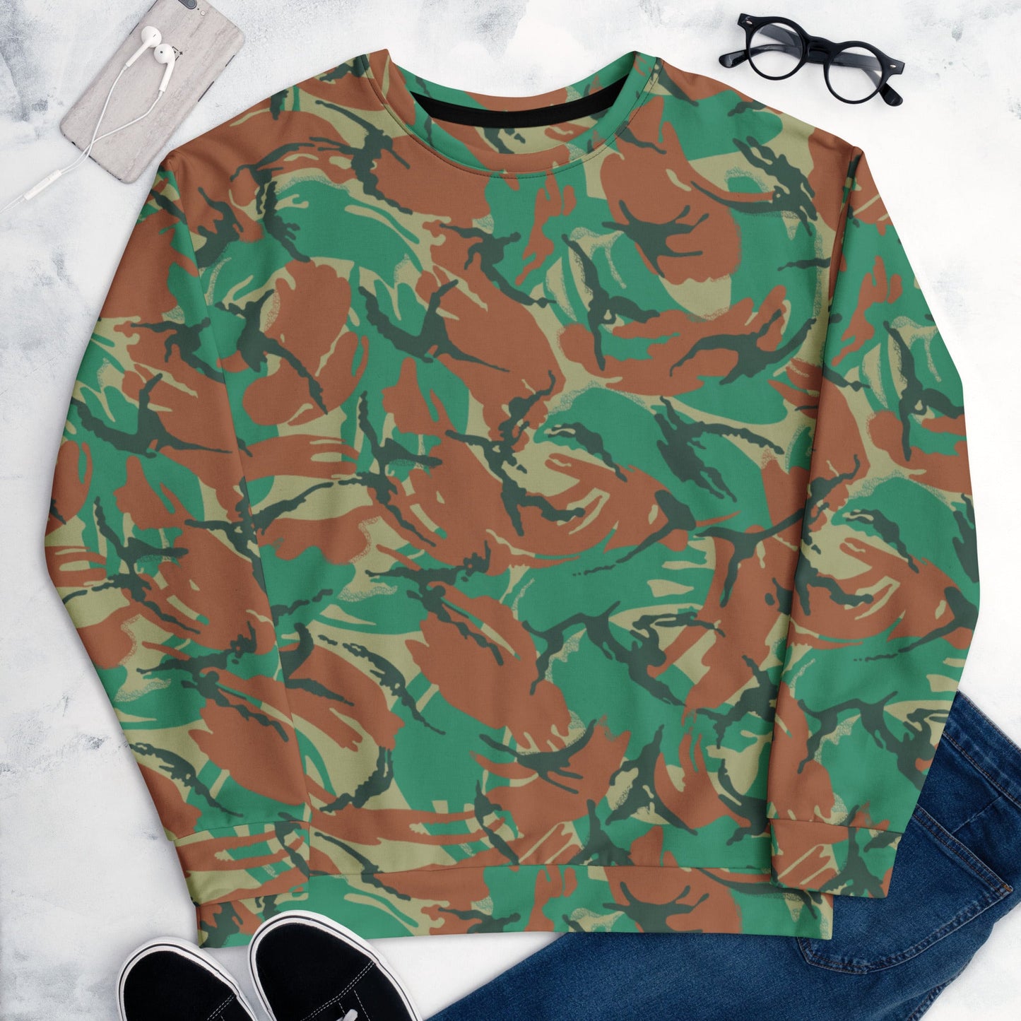 South African DPM Special Forces CAMO Unisex Sweatshirt - Sweatshirts