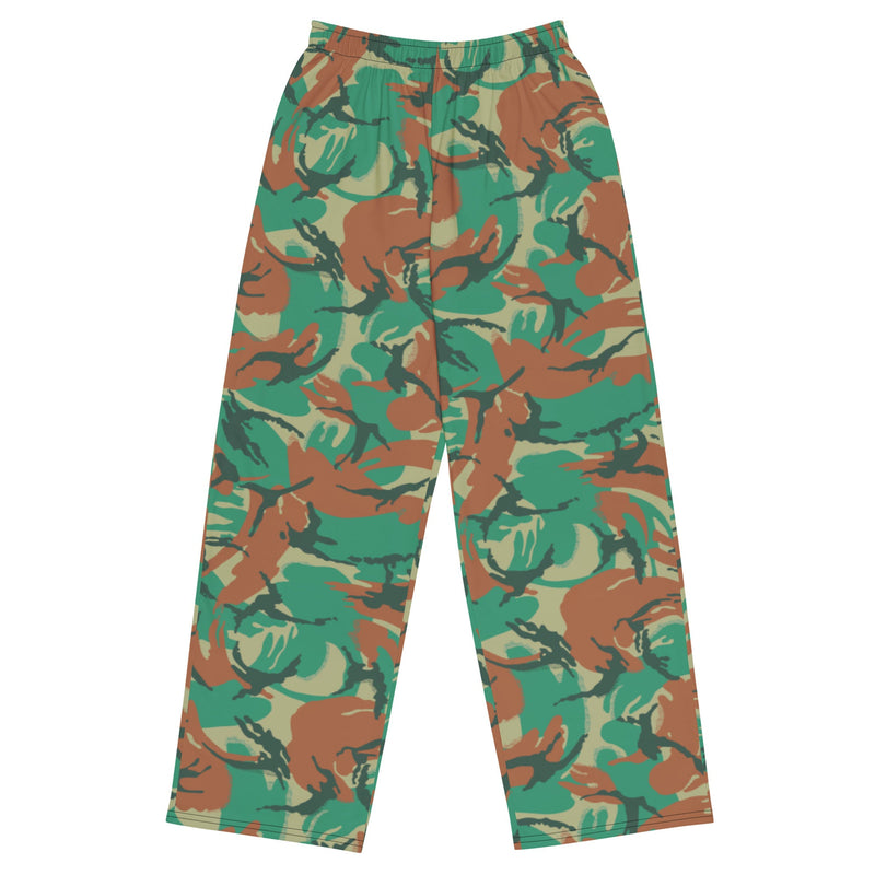 DPM South African Special Forces CAMO Unisex Wide-Leg Leisure Pants - 2XS