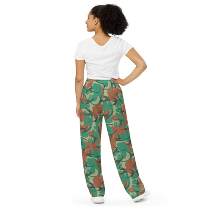South African DPM Special Forces CAMO unisex wide-leg pants - Wide-leg Pants