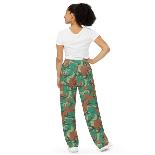 South African DPM Special Forces CAMO unisex wide-leg pants - Wide-leg Pants