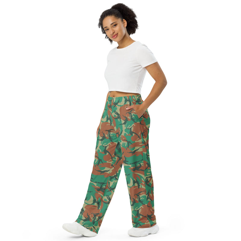 DPM South African Special Forces CAMO Unisex Wide-Leg Leisure Pants
