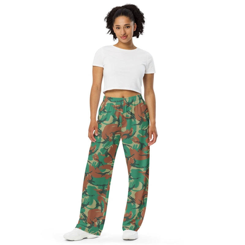 DPM South African Special Forces CAMO Unisex Wide-Leg Leisure Pants