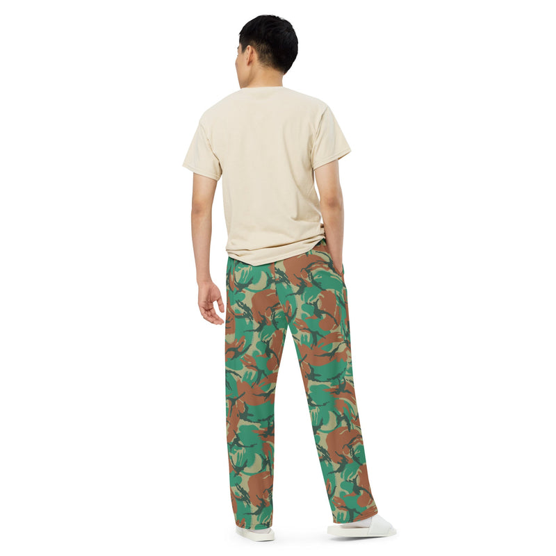 DPM South African Special Forces CAMO Unisex Wide-Leg Leisure Pants