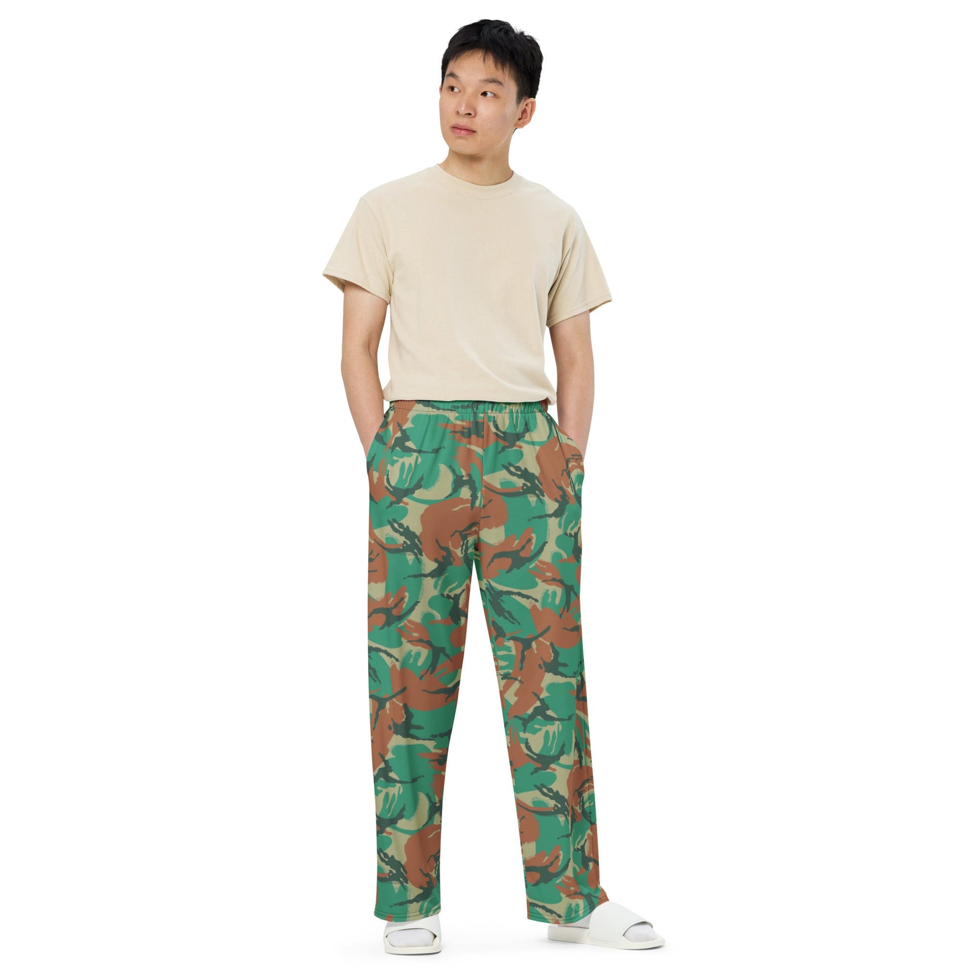 South African DPM Special Forces CAMO unisex wide-leg pants - Wide-leg Pants