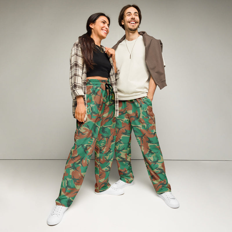 DPM South African Special Forces CAMO Unisex Wide-Leg Joggers - 2XS