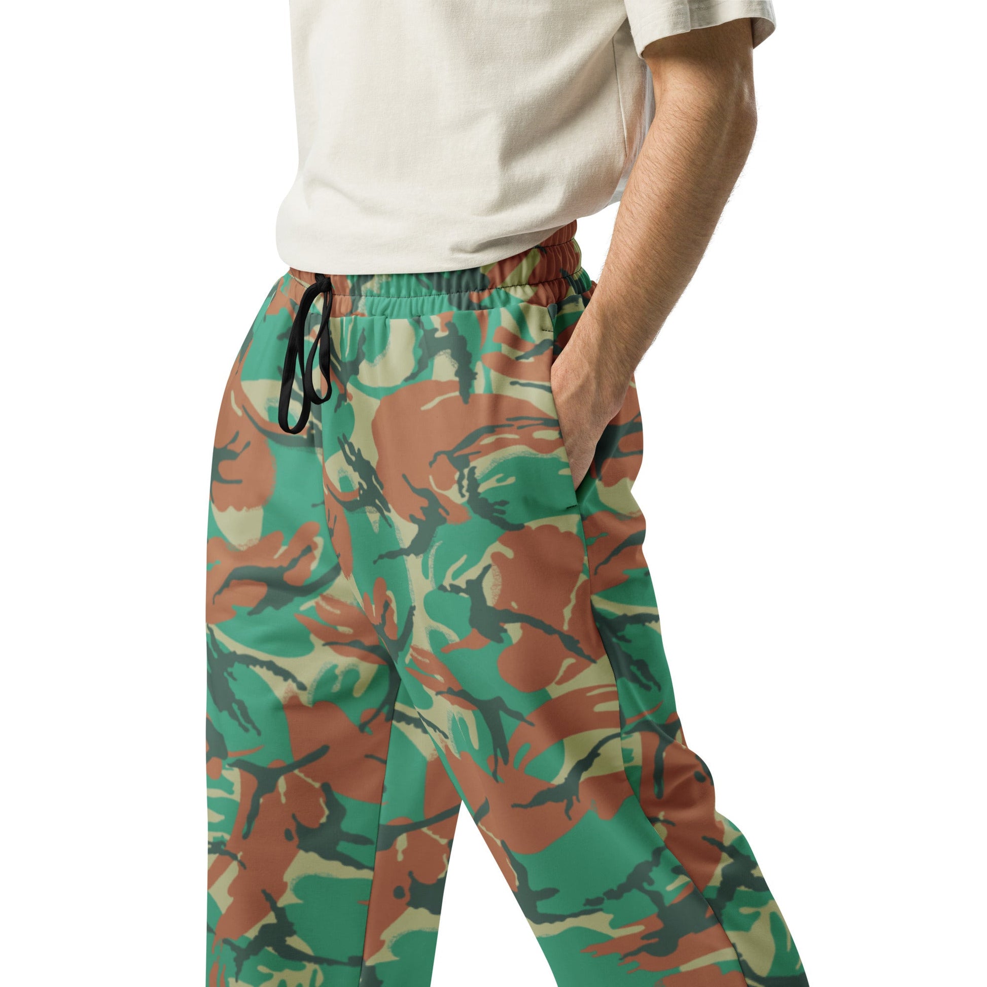 South African DPM Special Forces CAMO Wide-leg joggers - Joggers