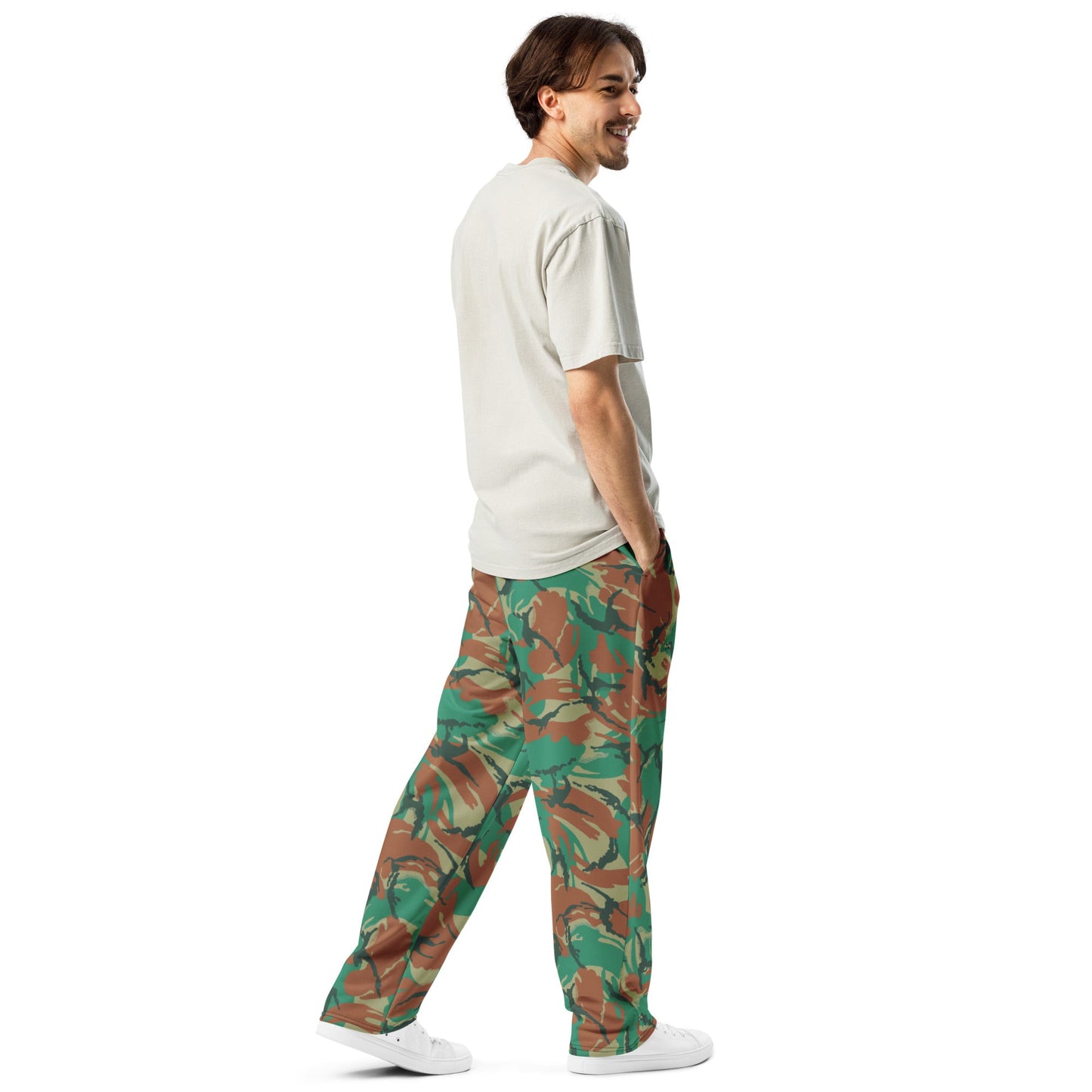 South African DPM Special Forces CAMO Wide-leg joggers - Joggers