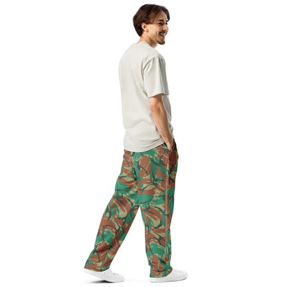 South African DPM Special Forces CAMO Wide-leg joggers - Joggers