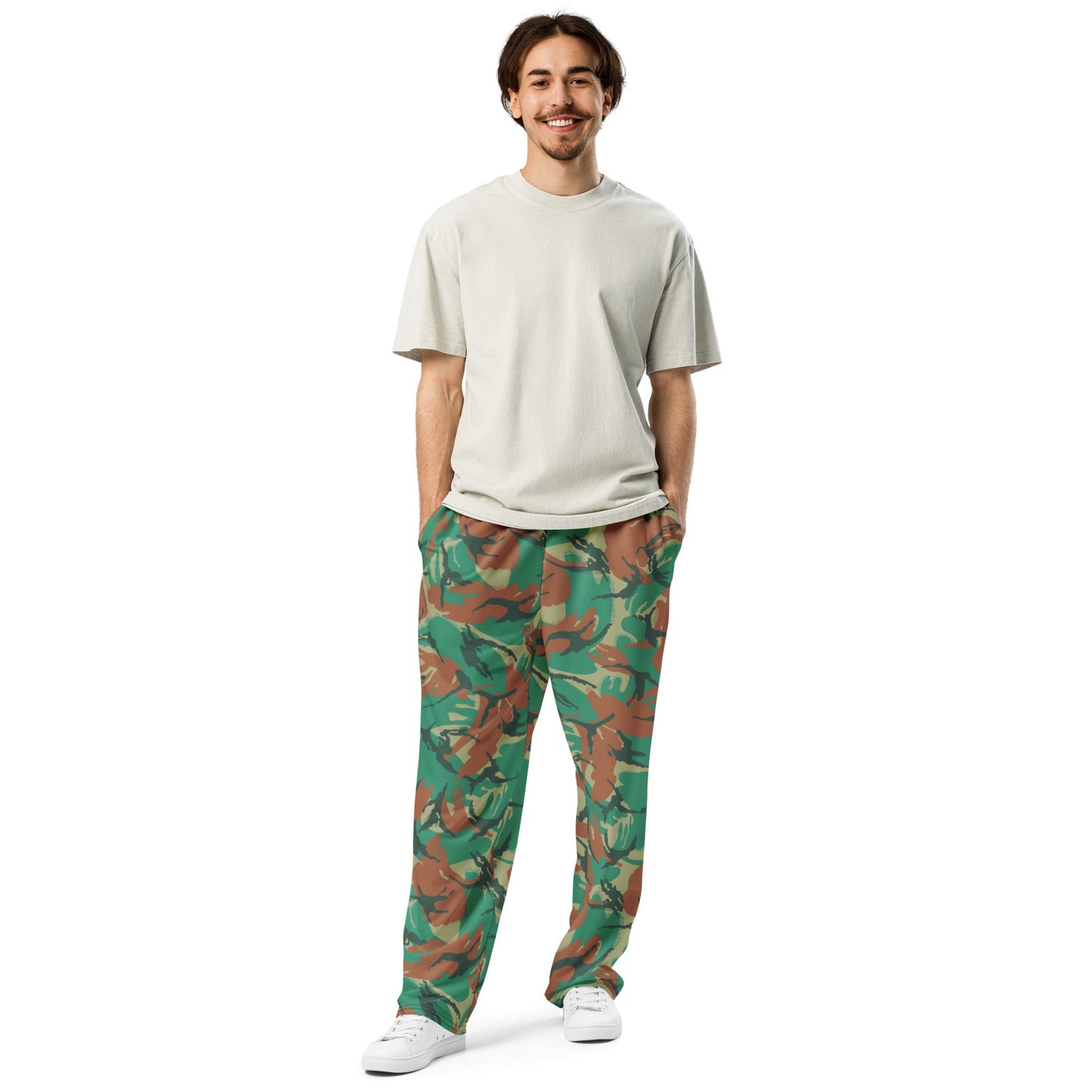 South African DPM Special Forces CAMO Wide-leg joggers - Joggers