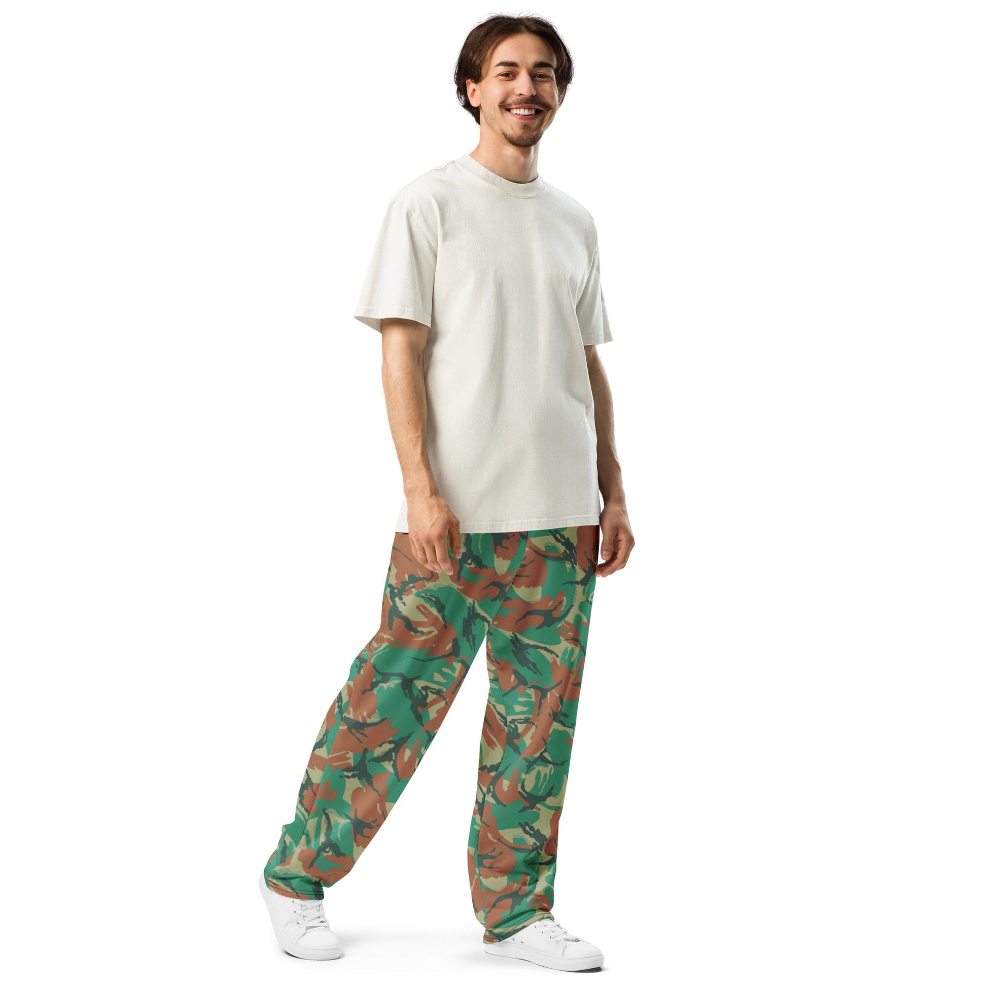 South African DPM Special Forces CAMO Wide-leg joggers - Joggers