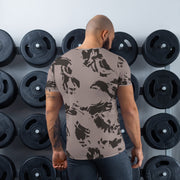 DPM South African Special Police CAMO Mens Athletic T-Shirt - Shirt
