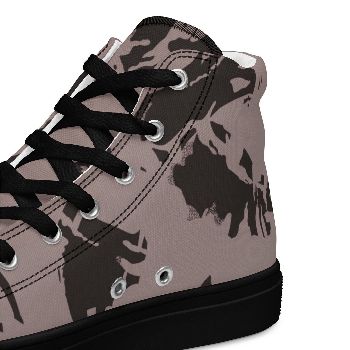 South African DPM Special Police CAMO Mens high top canvas shoes - High Top Canvas Shoes