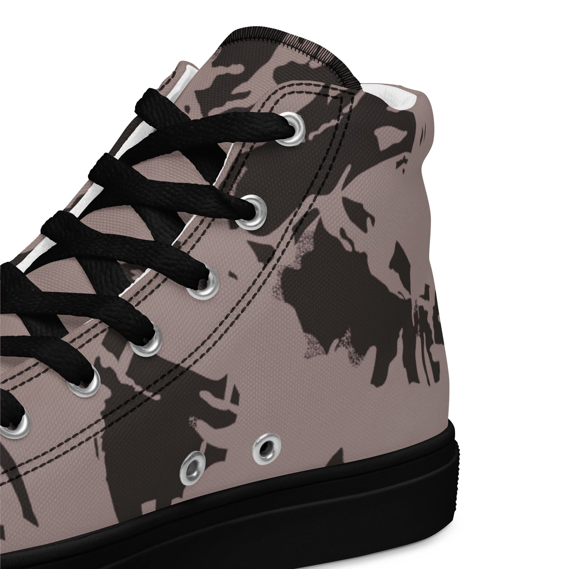 South African DPM Special Police CAMO Mens high top canvas shoes - High Top Canvas Shoes