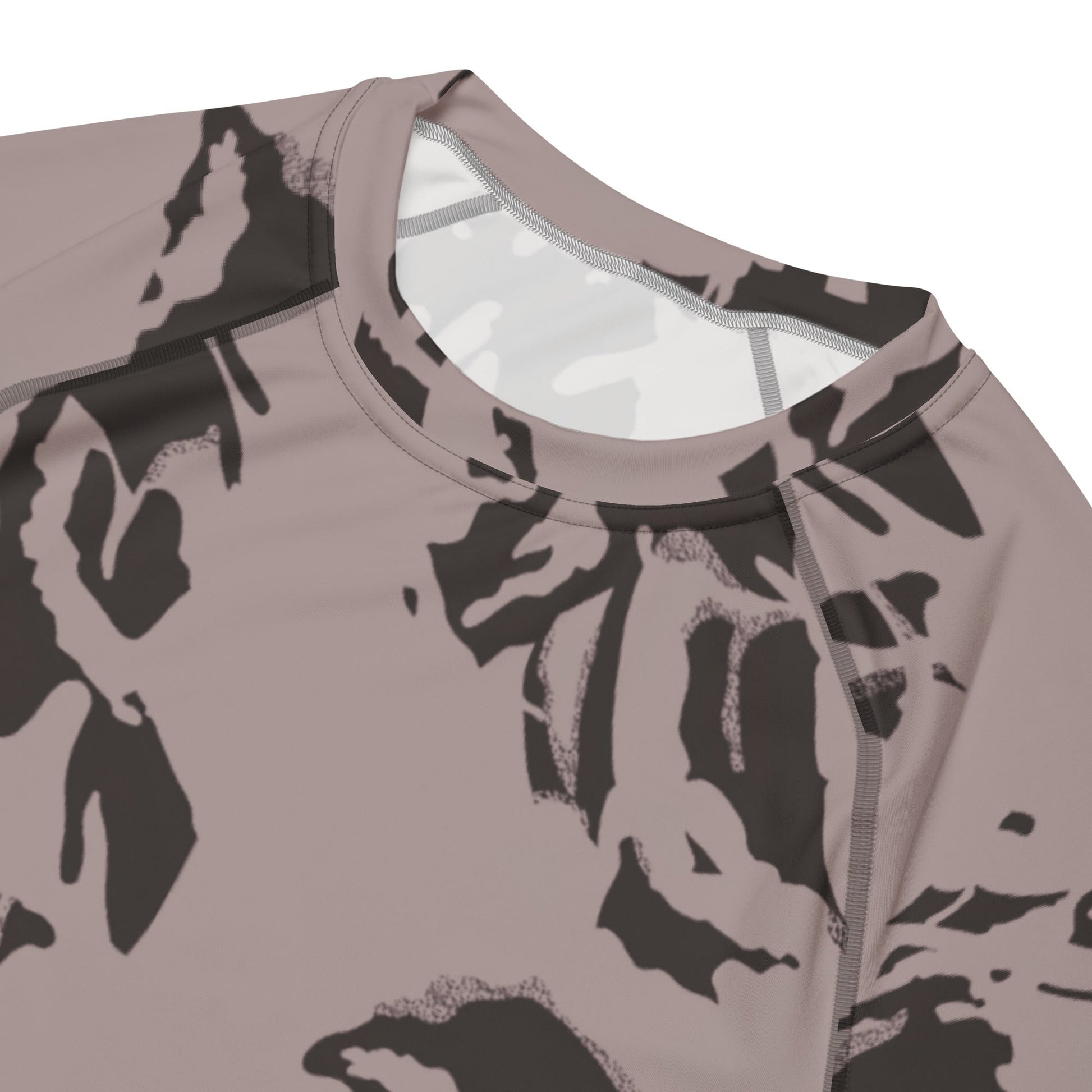 South African DPM Special Police CAMO Mens Short-Sleeve Rash Guard - Short-sleeve Guards