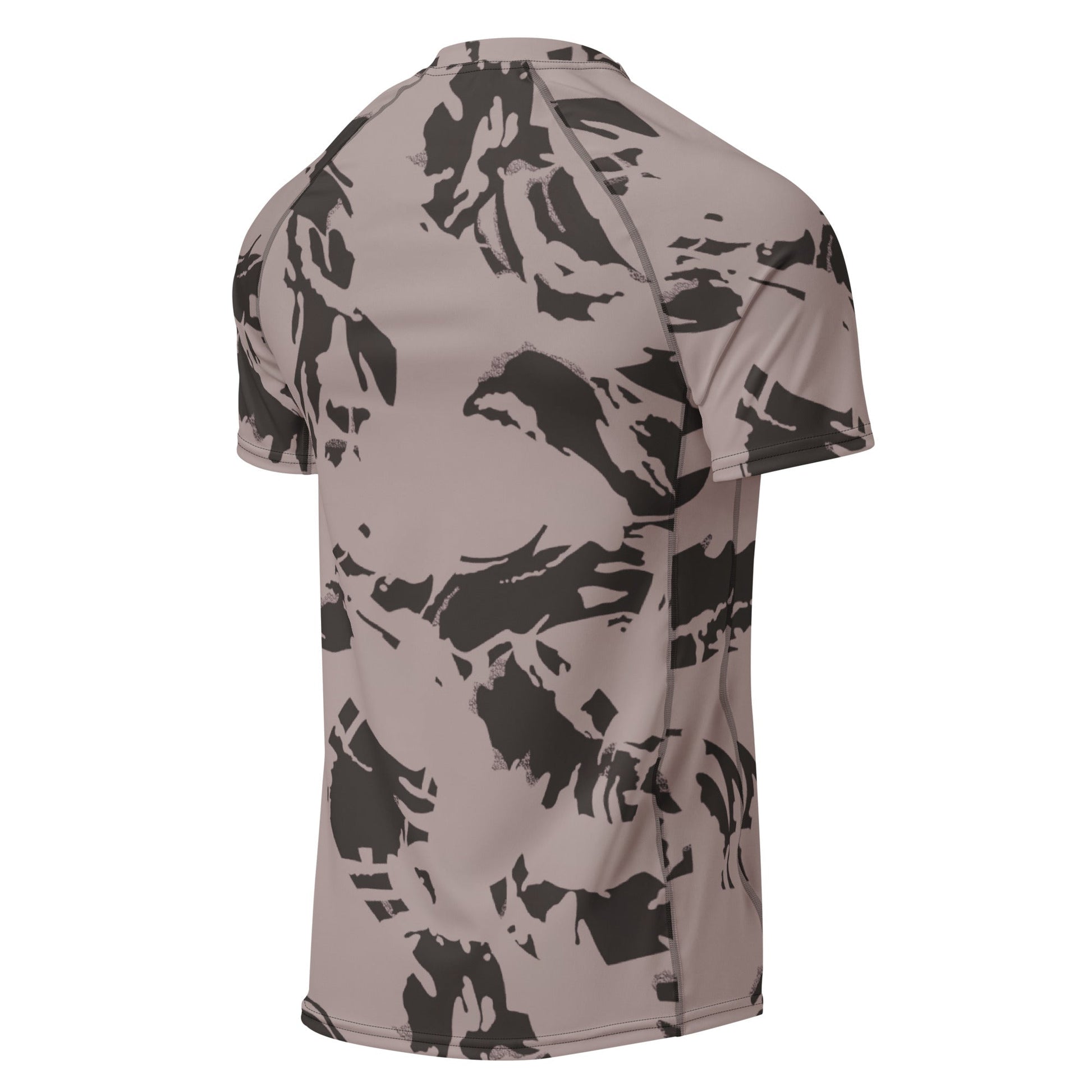 South African DPM Special Police CAMO Mens Short-Sleeve Rash Guard - Short-sleeve Guards