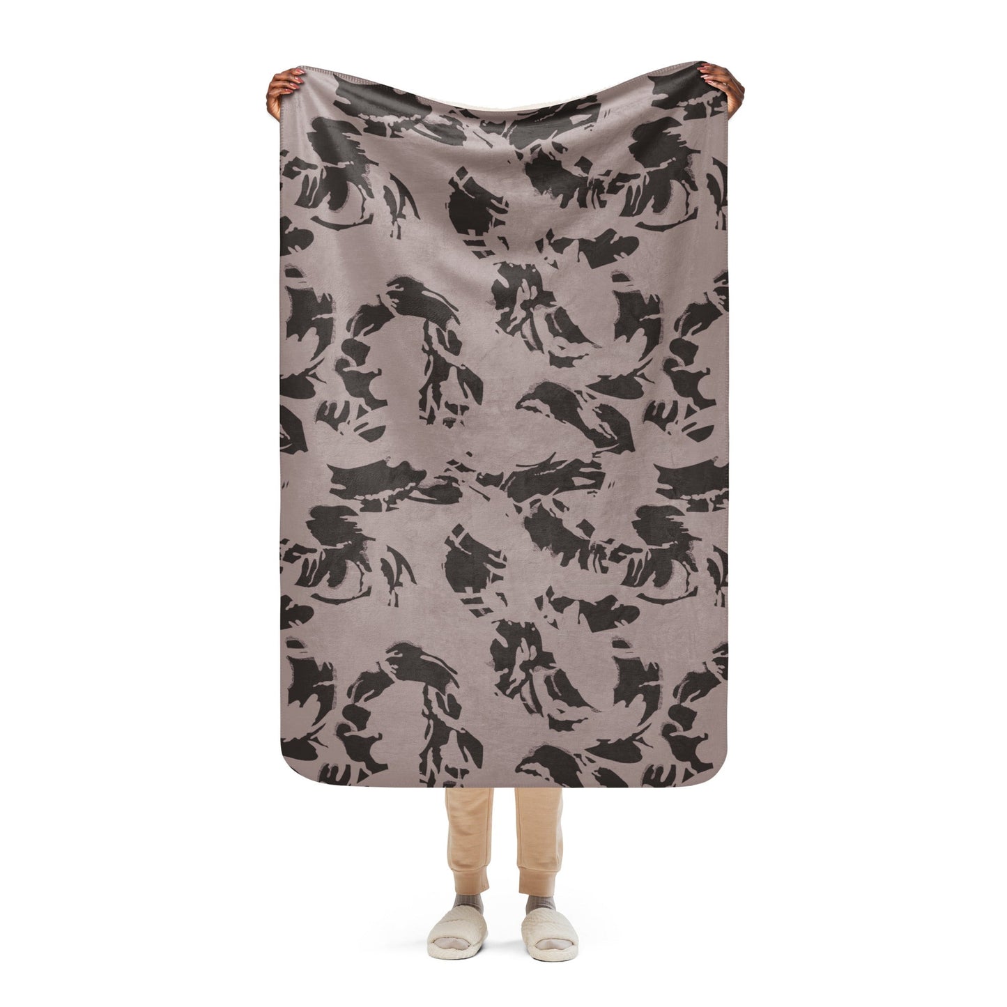 South African DPM Special Police CAMO Sherpa blanket - 37″×57″ - Blankets