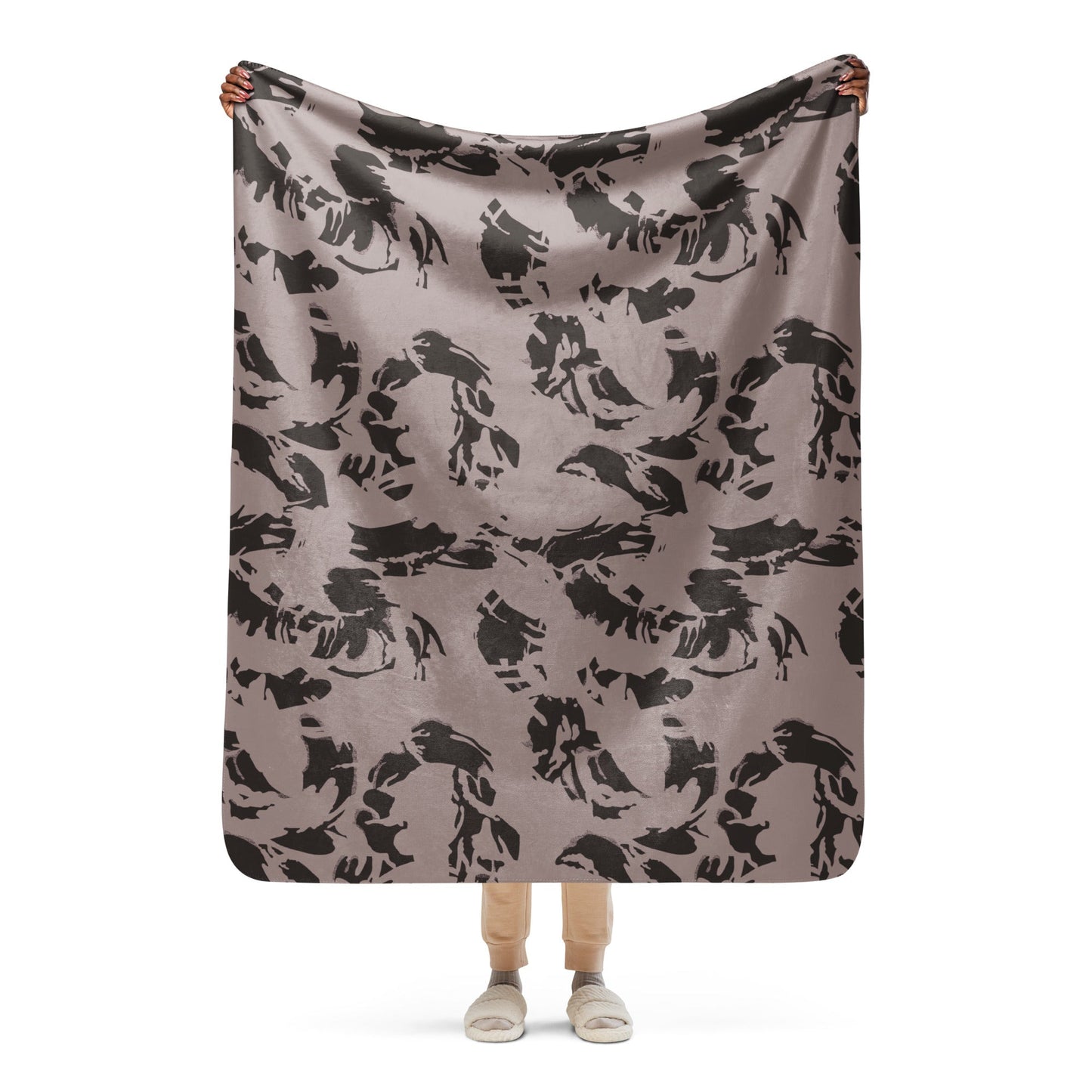 South African DPM Special Police CAMO Sherpa blanket - 50″×60″ - Blankets