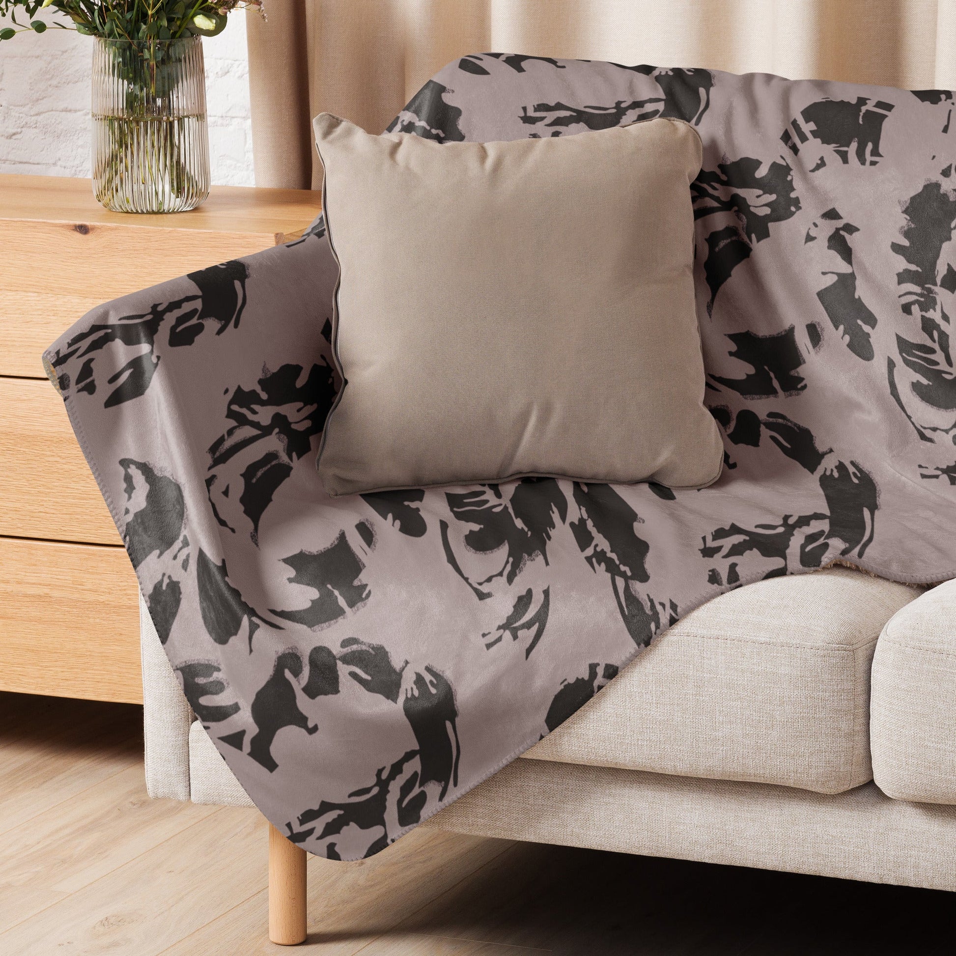 South African DPM Special Police CAMO Sherpa blanket - Blankets