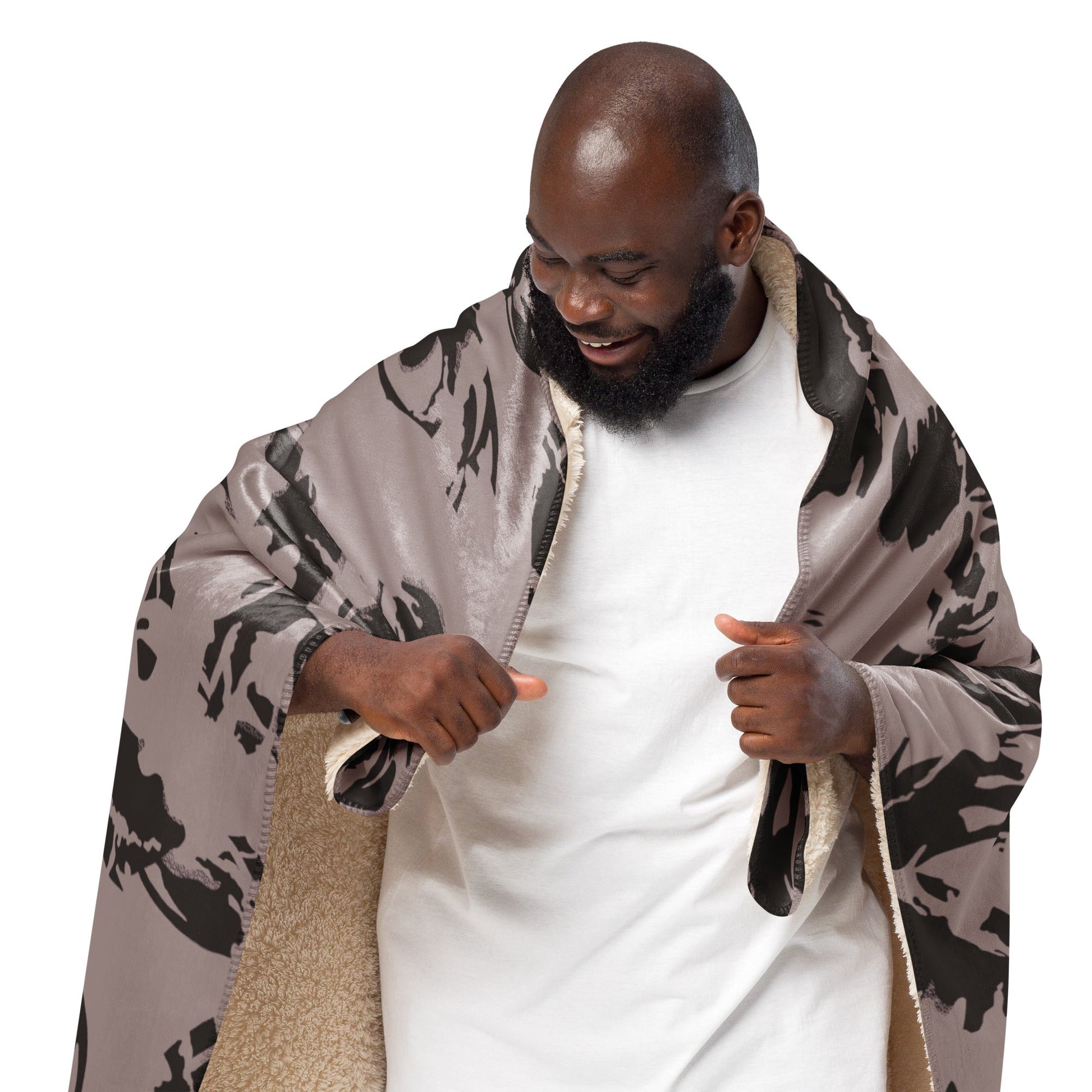 South African DPM Special Police CAMO Sherpa blanket - Blankets