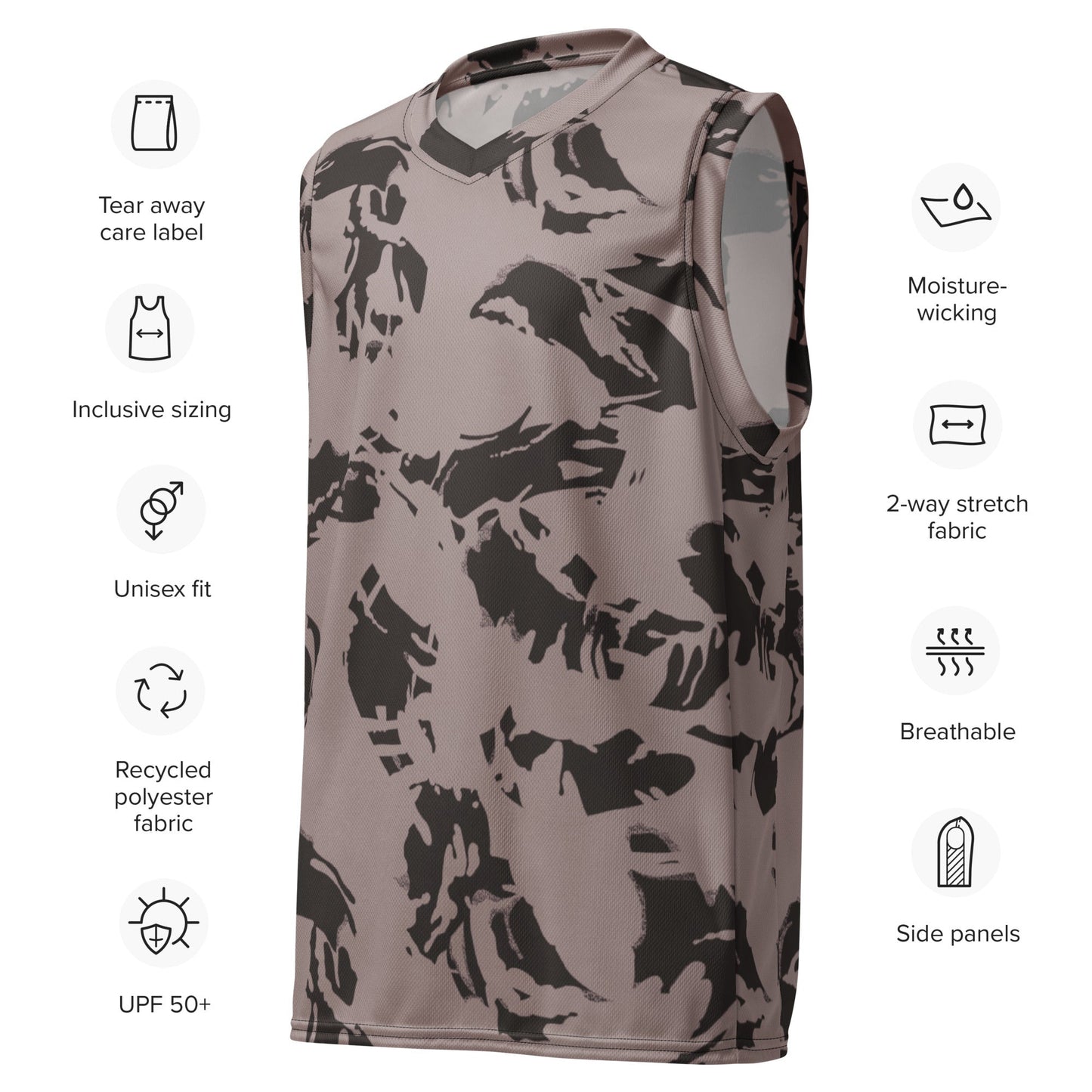 South African DPM Special Police CAMO unisex basketball jersey - Basketball Jerseys