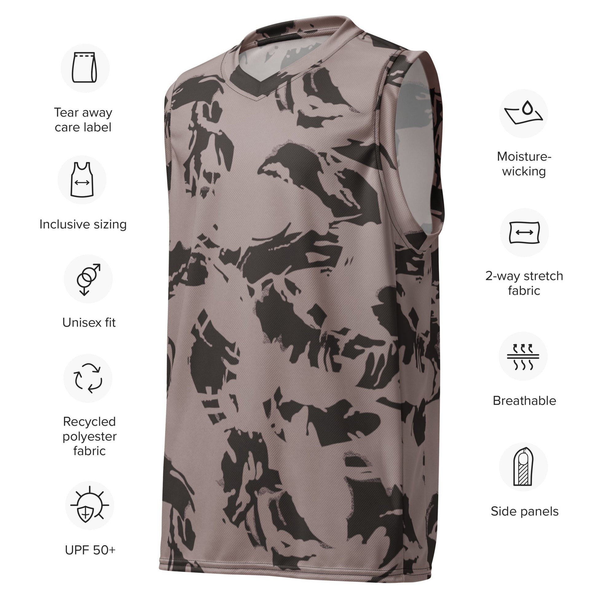 South African DPM Special Police CAMO unisex basketball jersey - Basketball Jerseys