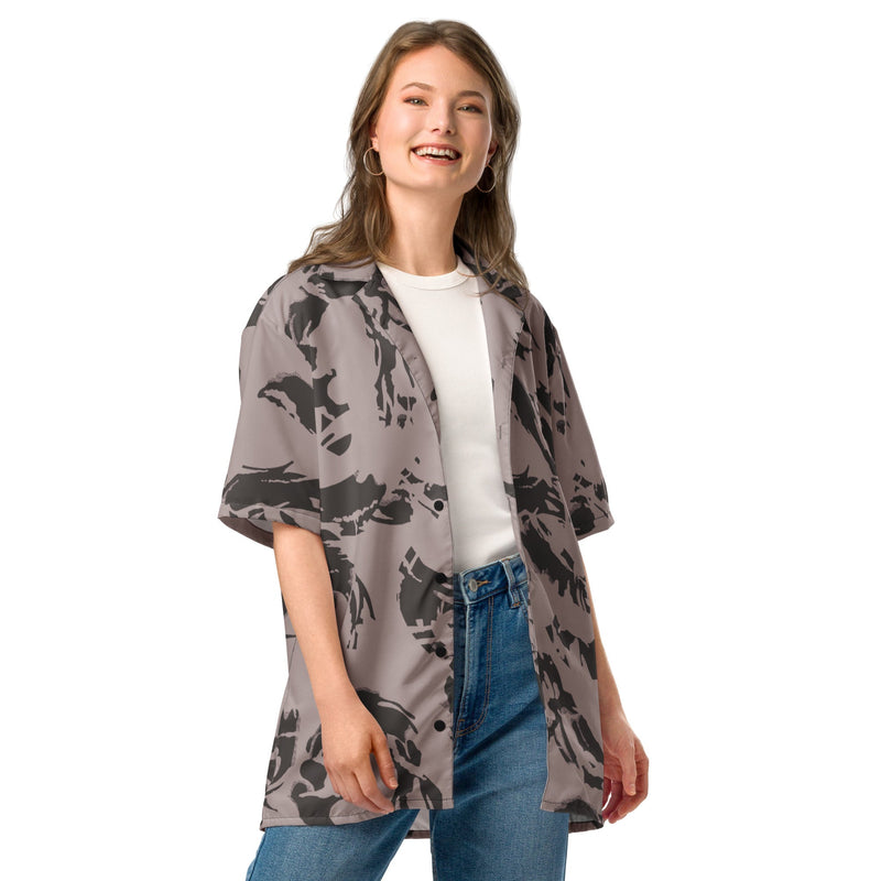 DPM South African Special Police CAMO Unisex Short-Sleeve Button Shirt - Button-Up